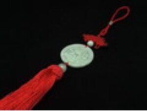 Wealth Enhancing Jade Medallion Tassel