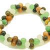 8 Shape Five Assorted Gemstones Bracelet2