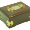 Antique Style Mystic Knot, Bat And Peony Jewelry Wealth Box3