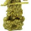 Majestic Kwan Kung With Five Dragon Flags (L)10