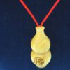 Sandal Wood Wulou with Buddha Carving Amulet3