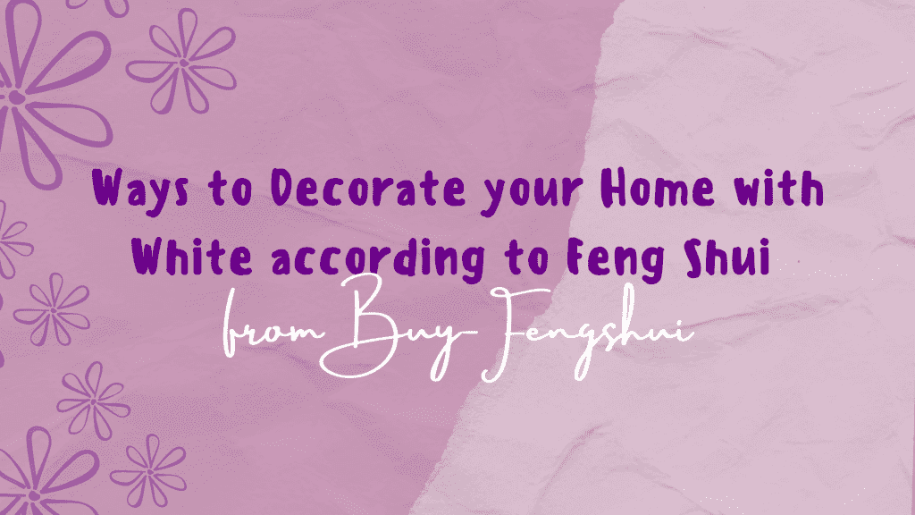 Ways to decorate your home with white