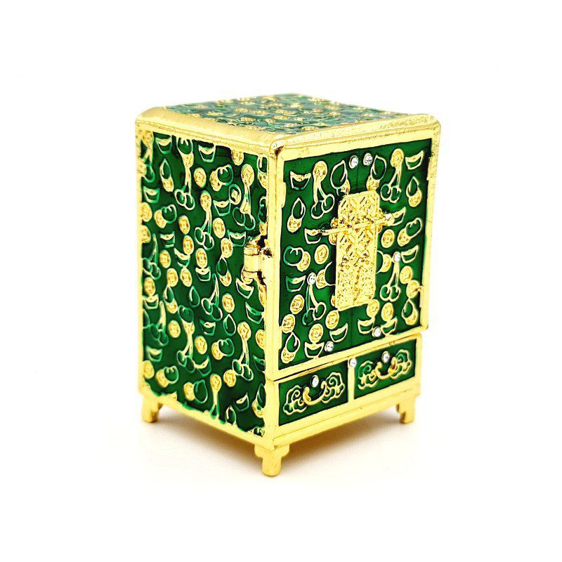 Wealth Cabinet In Green