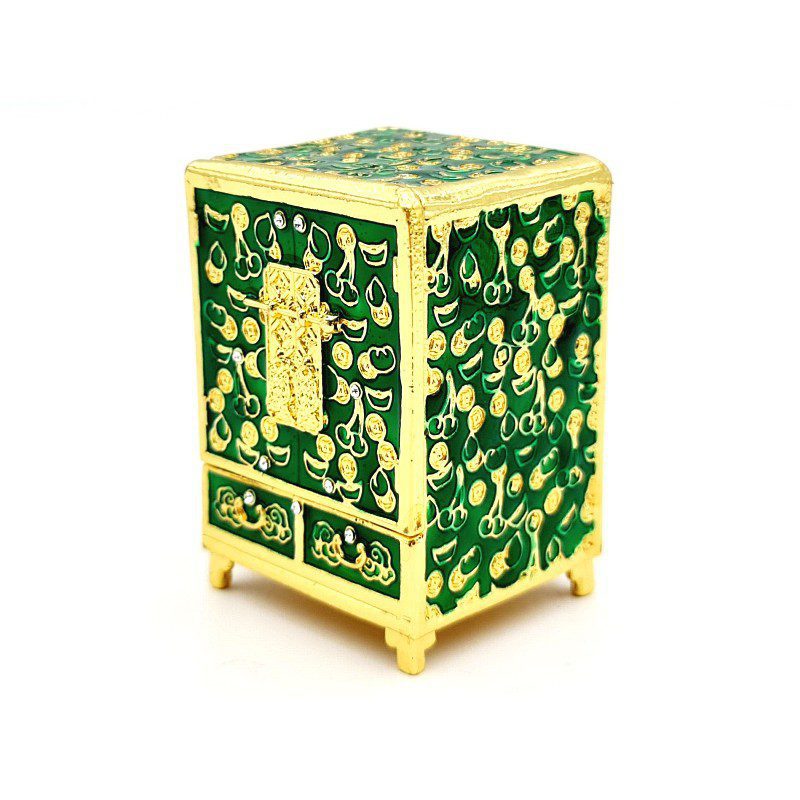 Wealth Cabinet In Green