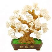 10 Inch Rose Quartz Crystal Feng Shui Tree1