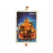 3D Hologram Sitting Laughing Buddha Hanging Tassel1