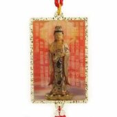 3D Hologram Standing Kuan Yin Tassel