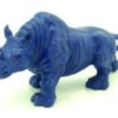 6 Inch Blue Rhinoceros for Burglary Protection