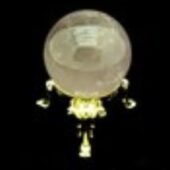 Amethyst Crystal Sphere Ball with Stand (30mm to 40mm)