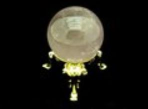 Amethyst Crystal Sphere Ball with Stand (30mm to 40mm)
