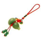 Aventurine Crystal Feng Shui Wu Lou Tassel