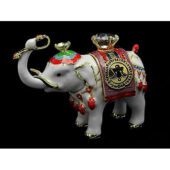 Bejeweled Elephant with Jewel & Ruyi1