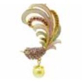 Bejeweled Lovely Bird Key Chain