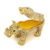 Bejeweled Wish Fulfilling Double Horn Rhinoceros Jewelry Box4