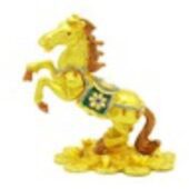 Bejeweled Wish-Fulfilling Golden Horse on Treasure