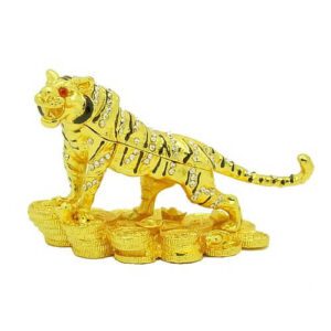 Bejeweled Wish-Fulfilling Tiger on Treasure1