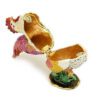 Bejeweled Wish-Fulfilling Vibrant Majestic Rooster Jewelry Box4