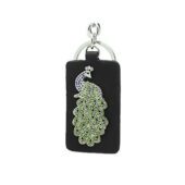 Bejewelled Peacock Key Ring1