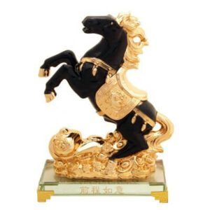 Black Victory Horse on Ruyi