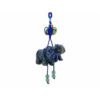 Blue Sodalite Rhinoceros and Elephant Protective Tassel3