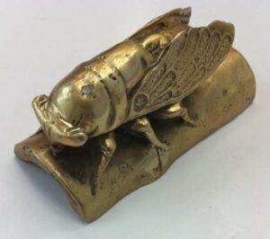 Brass Cicada for Protection