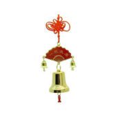 Brass Golden Bell with Fan Tassel1