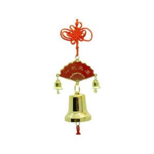 Brass Golden Bell with Fan Tassel1