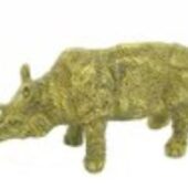 Brass Protective Rhino