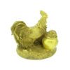 Brass Rooster Family with Rice Pot3