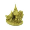Brass Rooster Family with Rice Pot4