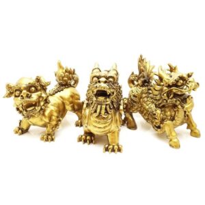 Chi Lin, Fu Dog & Pi Xiu Three Divine Guardians
