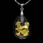 Chinese Horoscope Dog Pendant Necklace