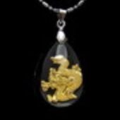 Chinese Horoscope Dragon Pendant Necklace