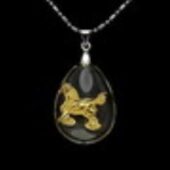 Chinese Horoscope Horse Pendant Necklace