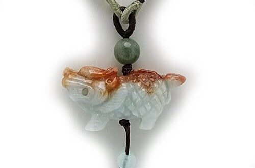Chinese Unicorn Pendant with Necklace1
