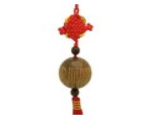 Compassionate Kuan Yin with Heart Sutra Tassel
