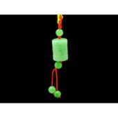 Cylindrical Aventurine Om Mani Padme Hum Bead Hanging1