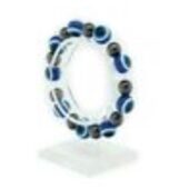 Evil Eye with 10mm Hematite Bracelet for Jealousy Cure