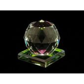 Faceted Clear Crystal Ball 40mm1