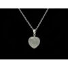 Faceted Heart Shape Crystal Pendant Necklace1