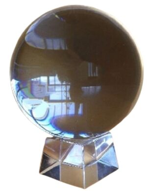 Feng Shui Crystal Globe Enhance Scholastic Luck (60mm)