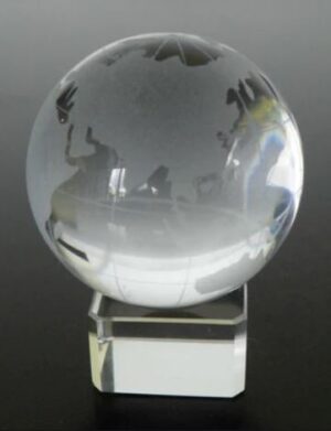 Feng Shui Crystal Globe Improve Education Luck (50mm)