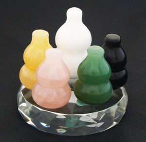 Five Element Crystal Wu Lou for Health & Harmony