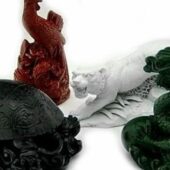 Four Heavenly Guardians Dragon, Tiger, Phoenix and Turtle