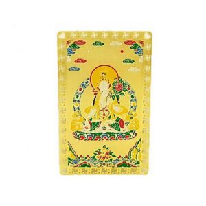 Goddess White Tara Card Amulet1
