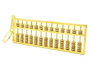 Golden Abacus Key Chain (L)