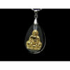 Golden Kuan Yin Goddess of Mercy Pendant Necklace2