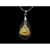 Golden Laughing Buddha Pendant Necklace2