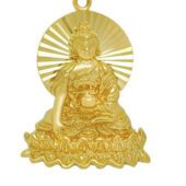 Golden Shakyamuni Buddha Key Chain1