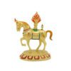 Golden Wind Horse Lung Ta Carrying Flaming Jewel2